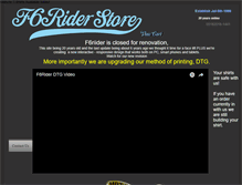 Tablet Screenshot of f6rider.com